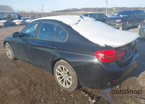 2017 BMW 320I xDrive из США, поврежденный, VIN WBA8E5G33HNU42459